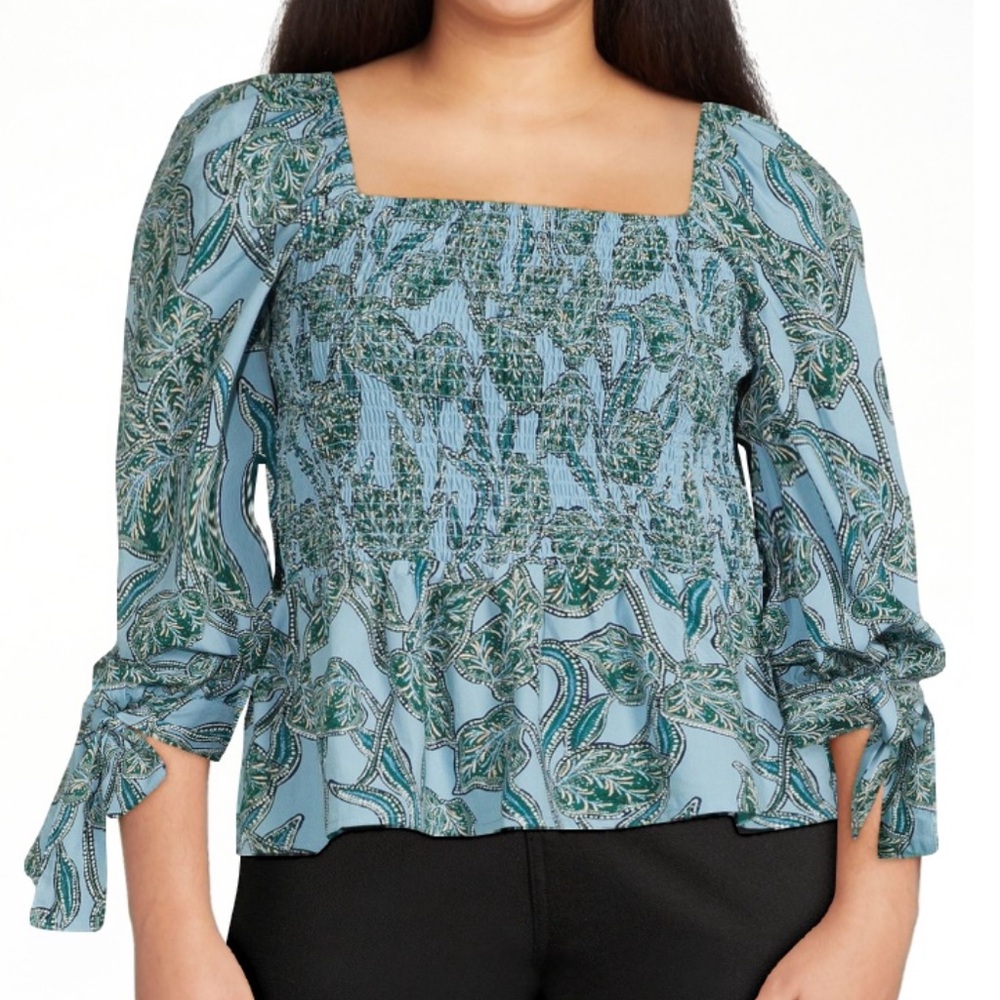 Tribal print top